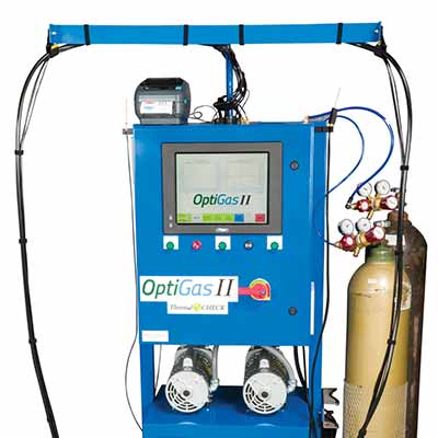 OptiGas variable IG gas filling and QC
